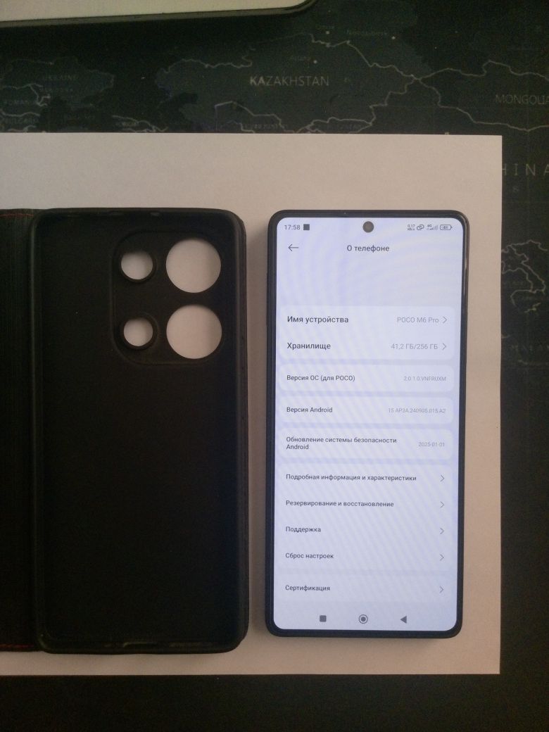 POCO M 6 PRO 8+8 RAM, 256 GB xotira,ideal,2oy oldn olngan, KELISHAMIZ