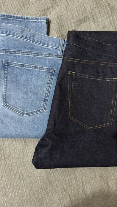 Uniqlo новые джинсы L мужские 34/35 на 32