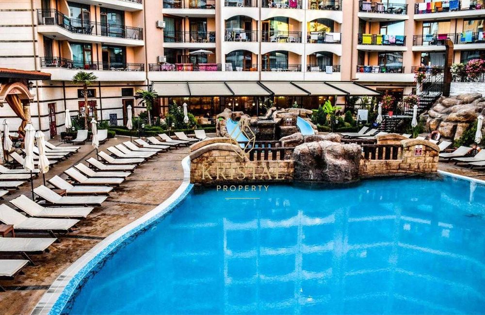 ID: 495 Просторно студио на първа линия в Слънчев бряг