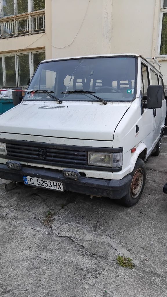 Бус пежо j5, 2,5 дизел, в движение, цял за части