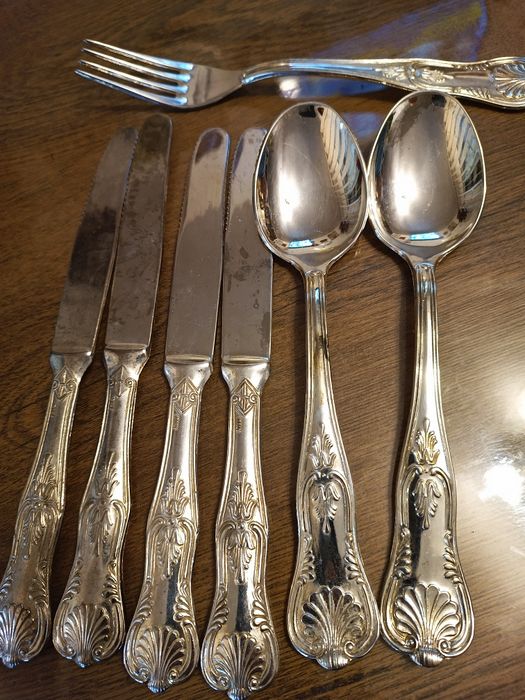 Tacâmuri argint Italia