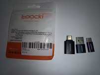 Set 3 adaptor usb C și Cititor universal de carduri de memorie la USB