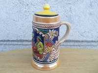 Halbă vintage din ceramică, Gerz 1862- Germania. Deosebită!.