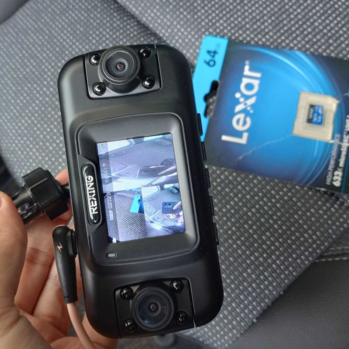 Видеорегистратор 3 камеры 360° Из Америки! WI-Fi GPS Приложение США