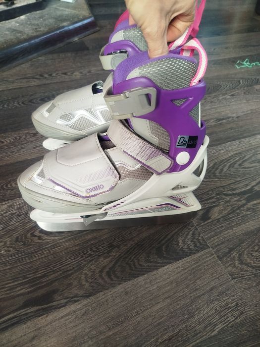 Oxelo Детски кънки за лед 32-35 номер разтегателни