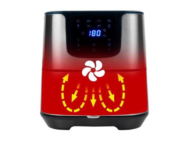 Еър Фрайър с 8 Програми Princess Deluxe XXL 182060, 5.5L