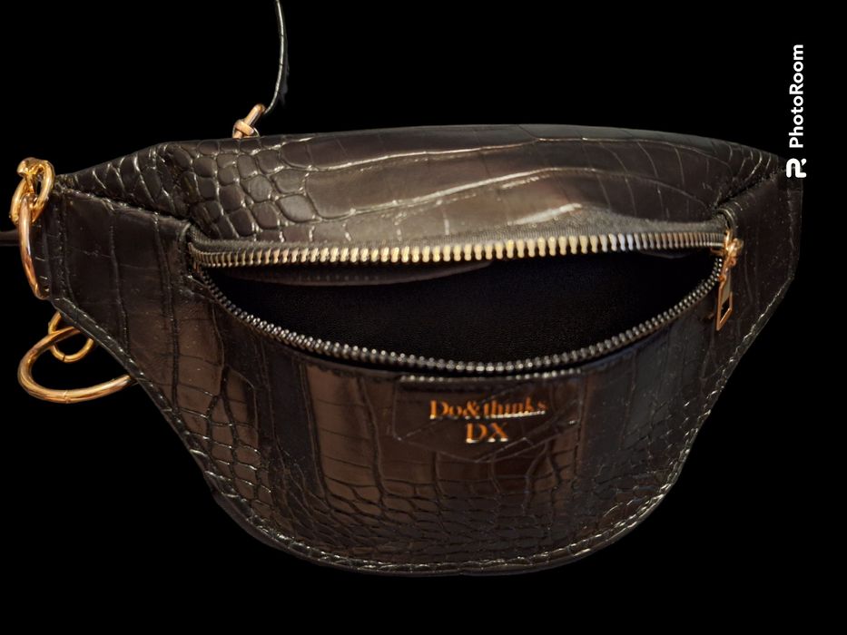 Дамска чанта за през рамо крок ефект