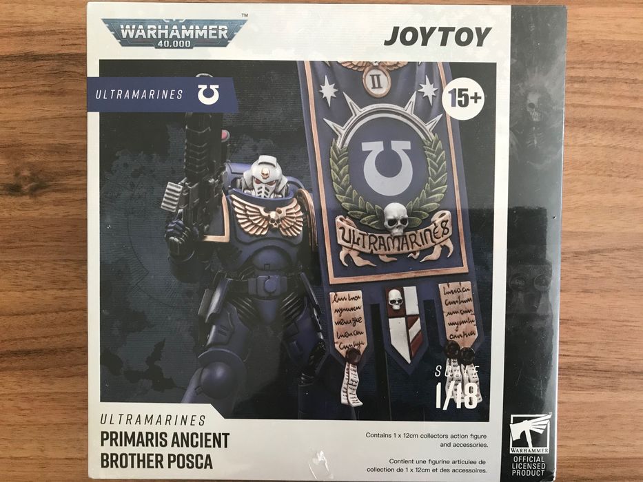 Joytoy 1/18 Warhammer Ultramarines Brother Posca фигура