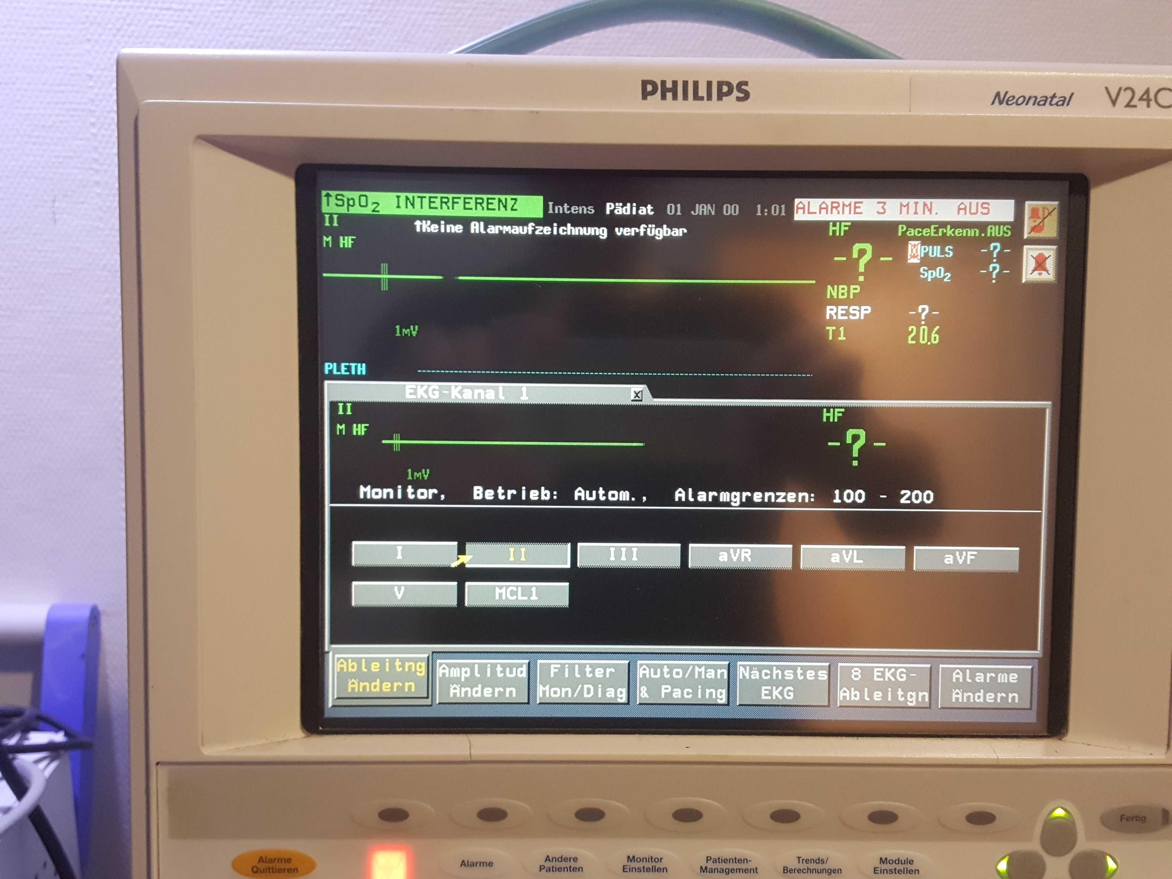 Monitor functii vitale pacient HP/Philips Neonatal Pediatrie