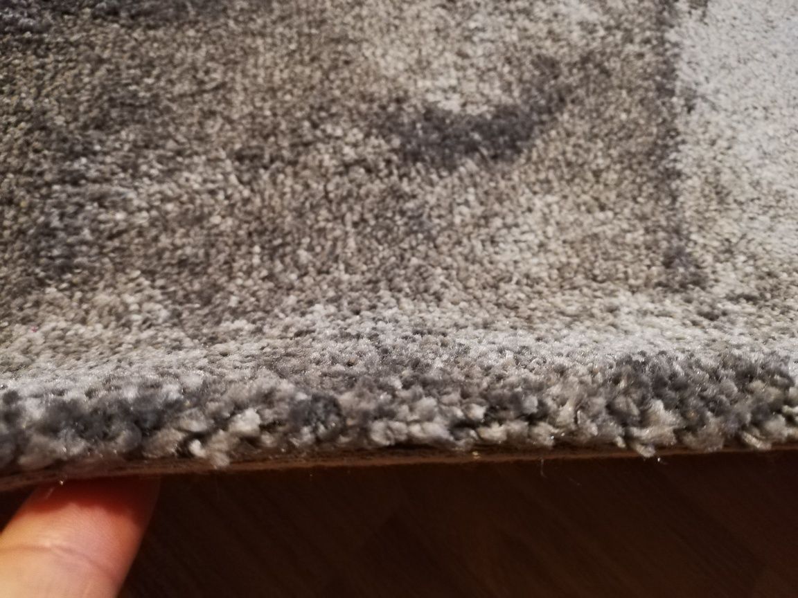 Тъмно сив килим, размер 118/138