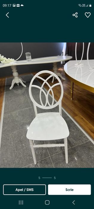 Scaune evenimente CHIAVARI/NAPOLEON-41 lei+tva