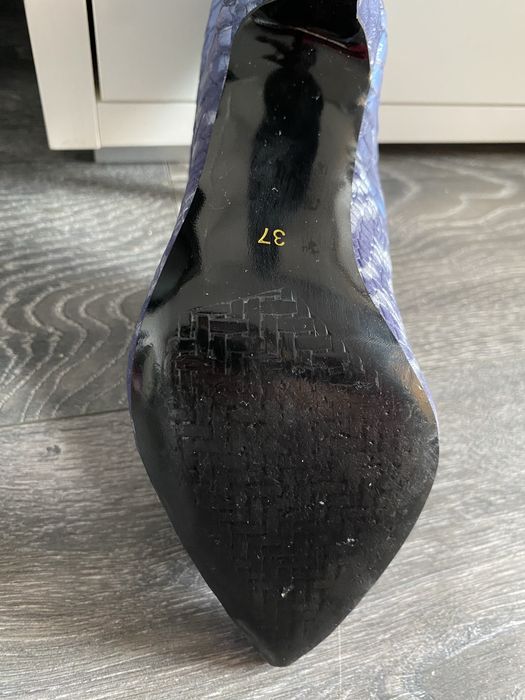 Pantofi stiletto piele