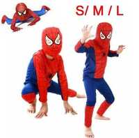 Детски парти костюм модел тип Спайдърмен, 3 части