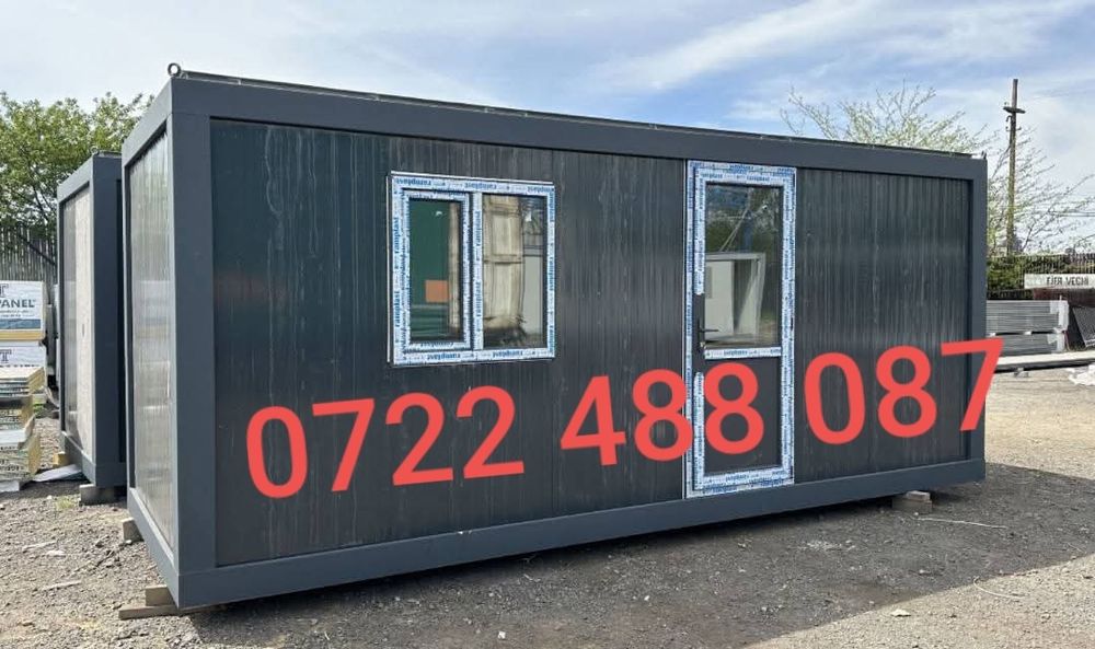 Container modular tip birou, locuinta, spatiu comercial  7 x 2.40m