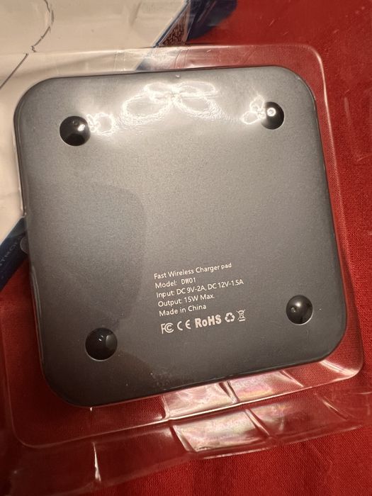 Incarcator wireless 15W fast charging - produs nou