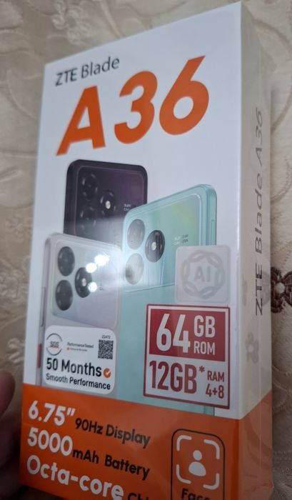 Продам смартфон ZTE Blade  A36