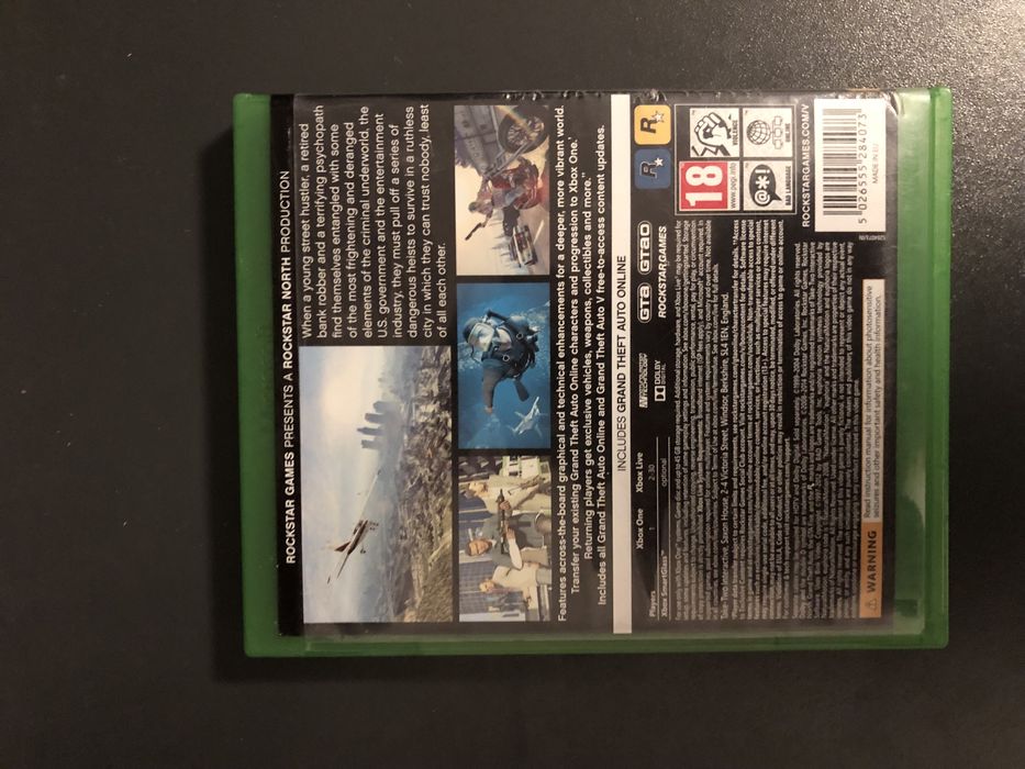 Gta V xbox one.