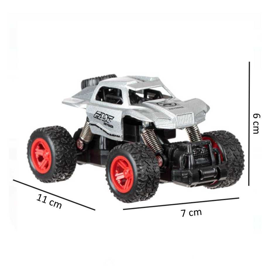 Vehicul Off Road,jucarie amortizor. Autotropulsat Rosu/Gri 30 lei/buc