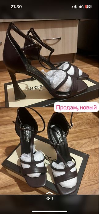 Продам босоножки вечерние на каблуках