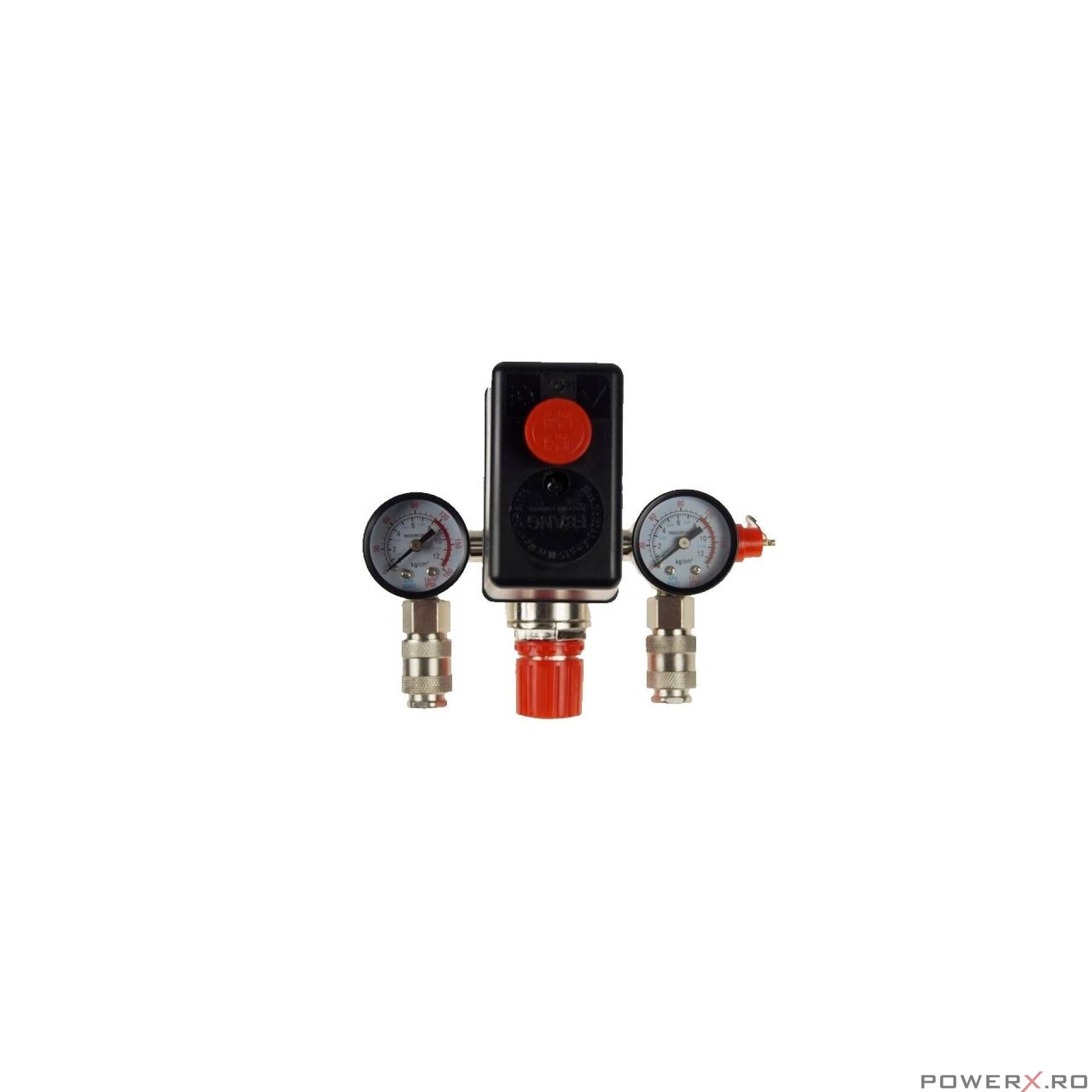 Presostat compresor monofazic 220 V, 3/4", 6-8 bar, Silver