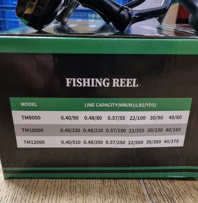 Set 2 Mulinete ROBINHAN TM12000 model 2024 NEW