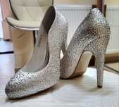 Pantofi Piele eleganti Glamour de MIREASA/Evenimente: Club/Nunta/Party