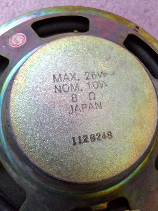 Difuzoare boxe control Pioneer 8 Ohmi 25W Japan Machinery And Metals