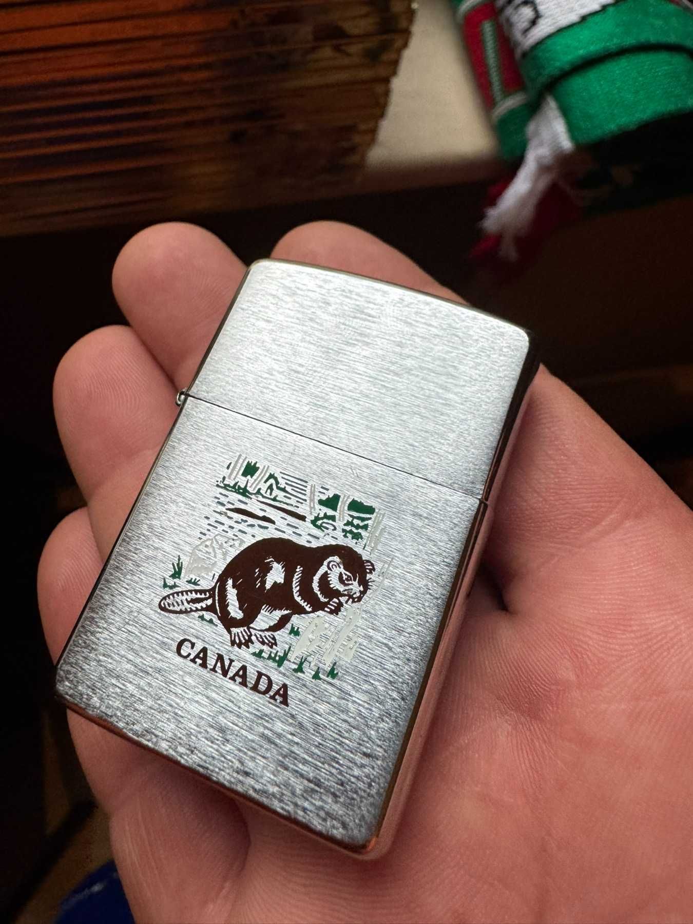колекционерска запалка Zippo Niagara falls Ontario Canada Beaver