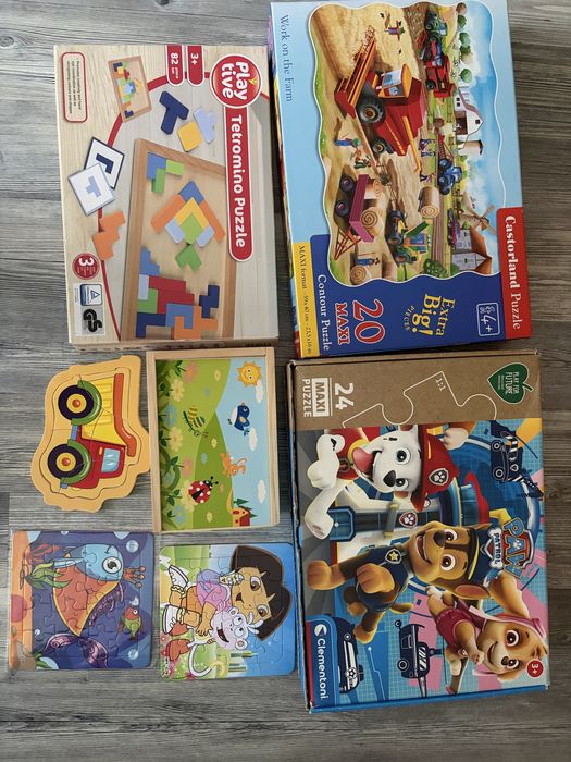 Детски пъзели Paw patrow и др