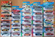 Метални колички Hot Wheels и Matchbox 1:64
