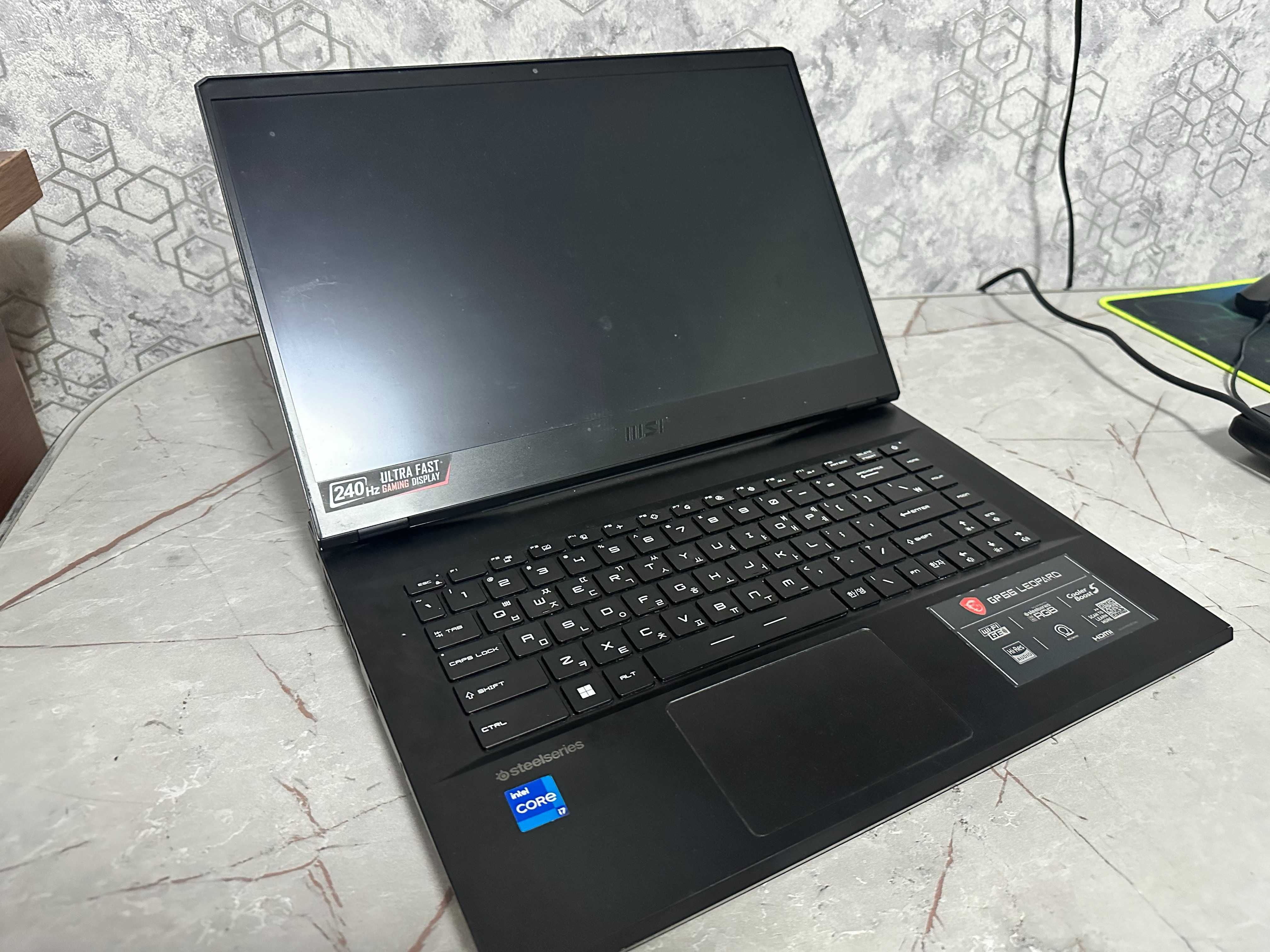 Игровой ноутбук MSI GP66 LEOPARD