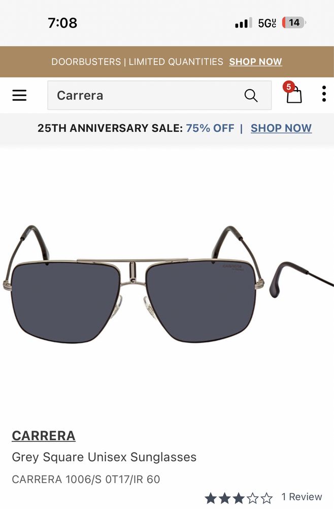 Слънчеви очила Carrera / Carrera Sunglasses