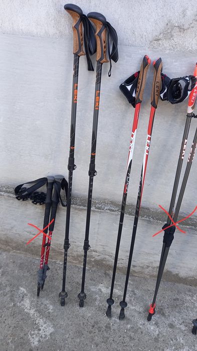 Щеки Leki 115см carbon