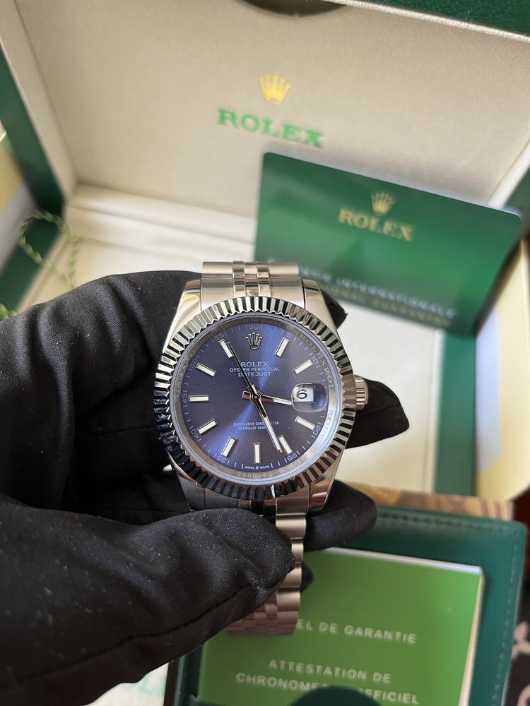 Rolex Datejust Blue Dial 41 mm