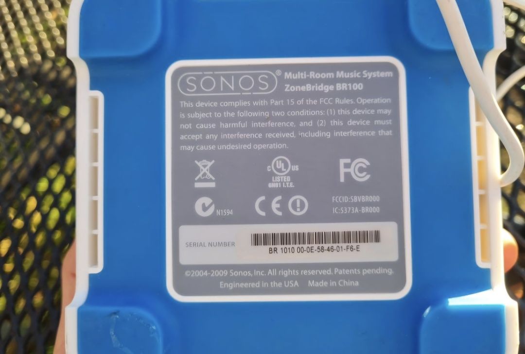 Sistem wireless Sonos Zone Player S5
