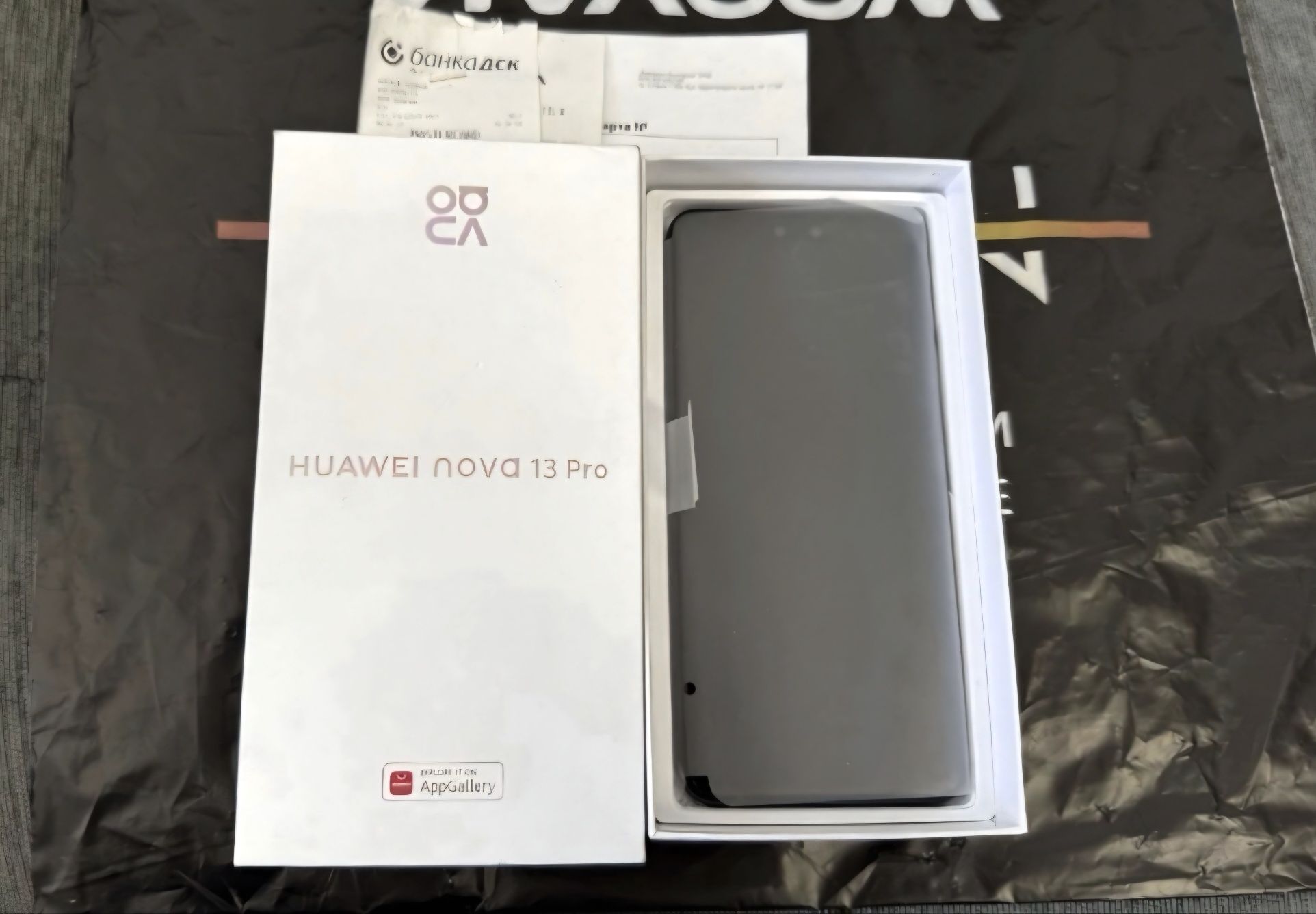 КАТО НОВ 512GB Huawei Nova 13 PRO Vivacom Гаранция 2027г. Black