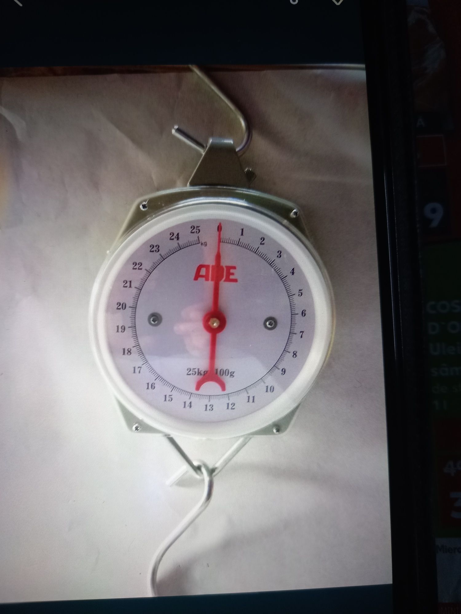 Cântar și regulator de presiune