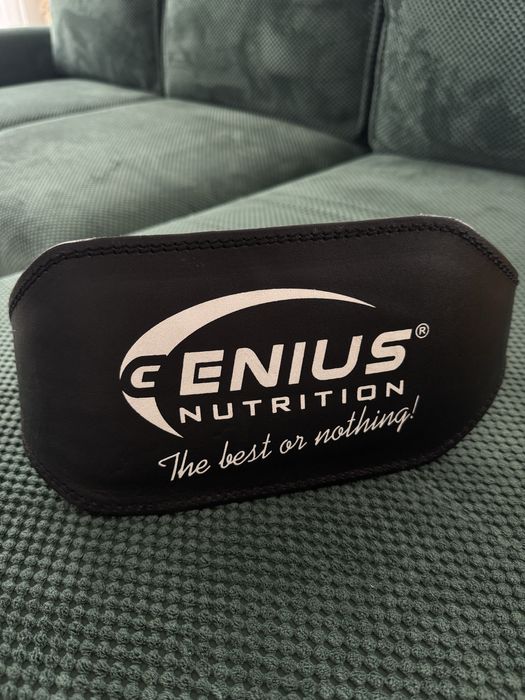 Centura fitness Genius Nutrition neagra