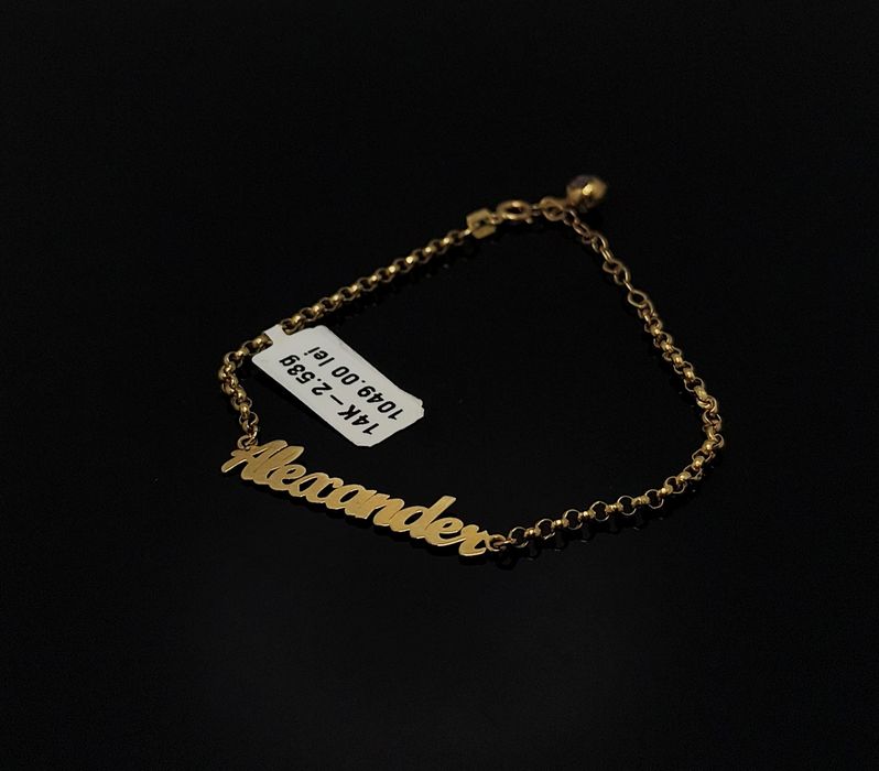 Bijuteria Royal bratara din aur 14k 2.53 gr