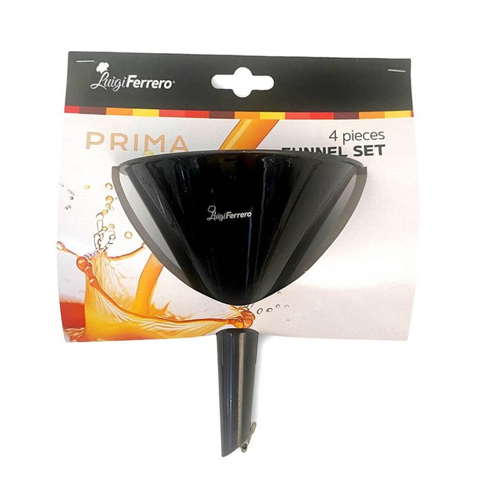 Комплект фунии Luigi Ferrero Prima FR-1243, 4 броя
Цвят: Черен;
Размер