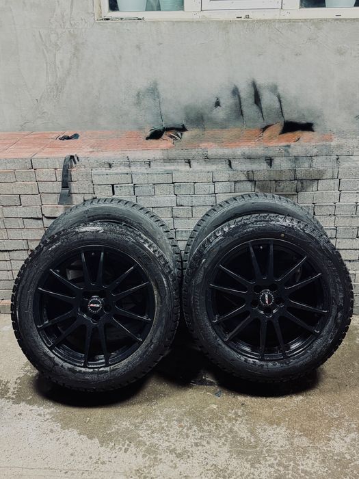 Диски alutec monstr с зимней резиной bridgestone 225/55/R18