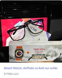 Smart watch air pods achki