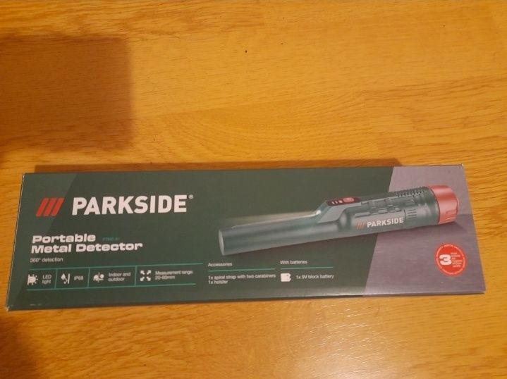 Металдетектор Parkside