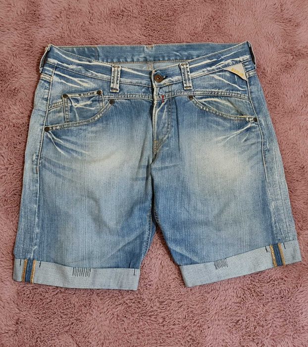 Pantaloni sscurti de blugi Replay
