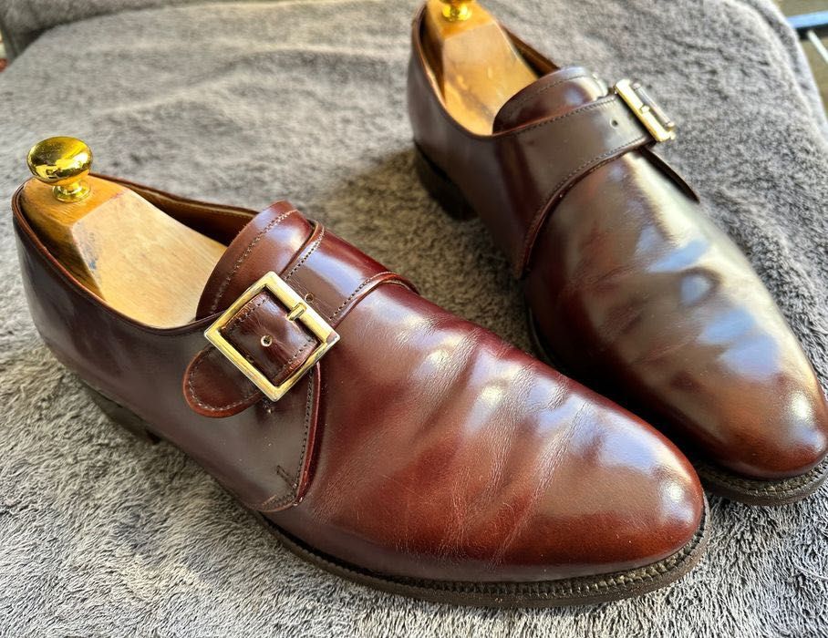 Pantofi Jones England monk strap nr 42-42,5