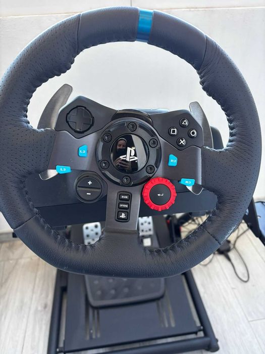 Volan Logitech G27 + Suport Reglabil – Experiență realista