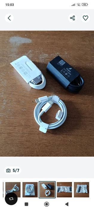 Cabluri de incarcare rapida pentru telefoane mobile iPhone/Samsung/etc