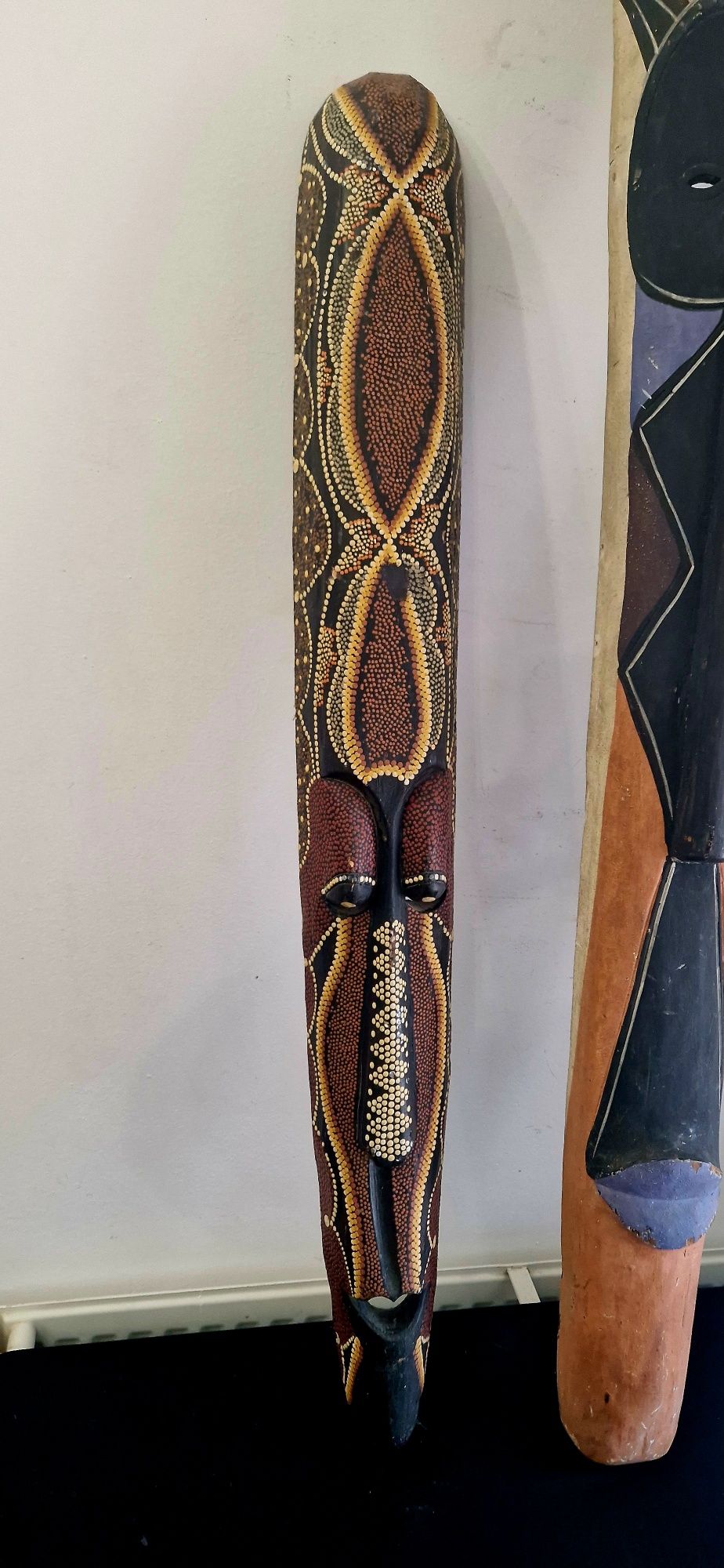 Masca lemn  tribala africana dimensiuni mari