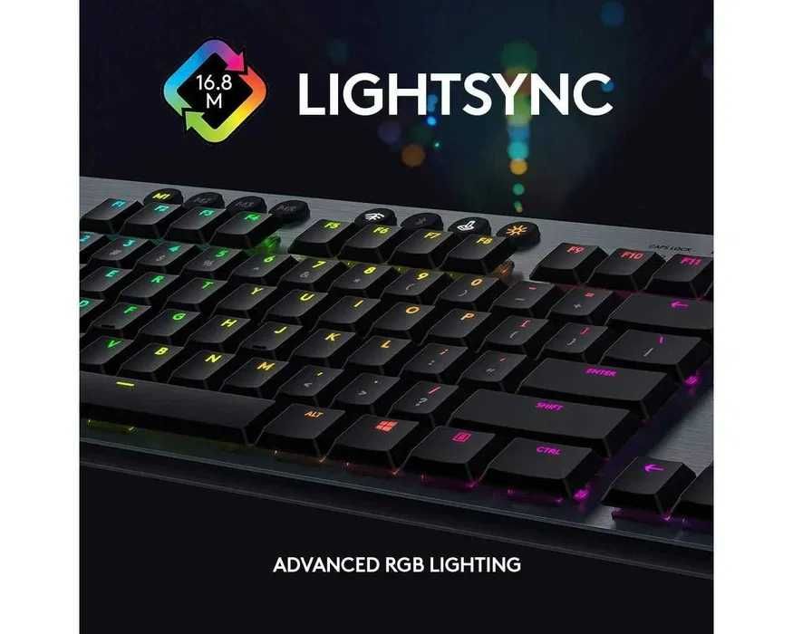 Tastatura Mecanica Gaming Logitech G815 Ultraslim Lightsync RGB Noua