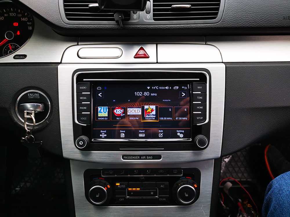 Navigatie android VW SKODA  MIB66U 4+64GB SIM DSP WIFI Carplay wireles